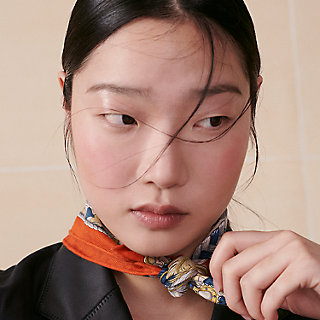 超美品 Hermès Harnais de Cœur カヴロッシュ45 スカーフ harnais-de-coeur-scarf-45--